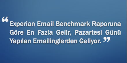 Emailing İçin En Doğru Gün: Pazartesi