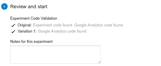 Google Analytics A/B Testing